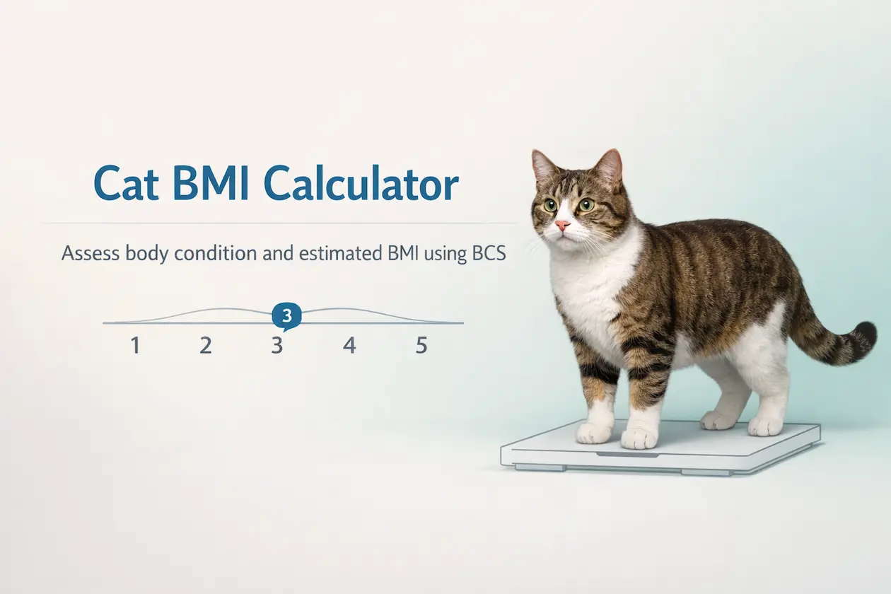 Cat nutrition calculator hero image
