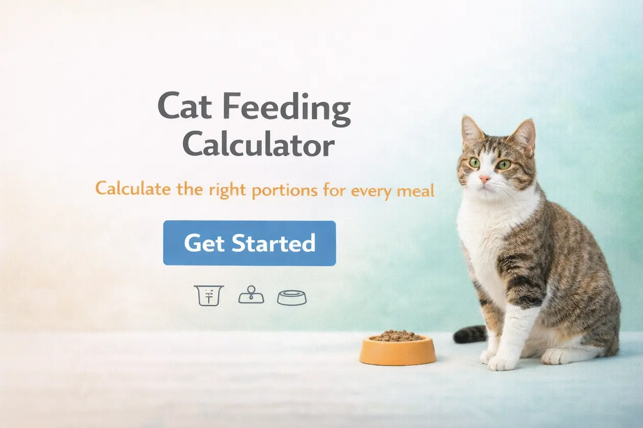 Cat nutrition calculator hero image