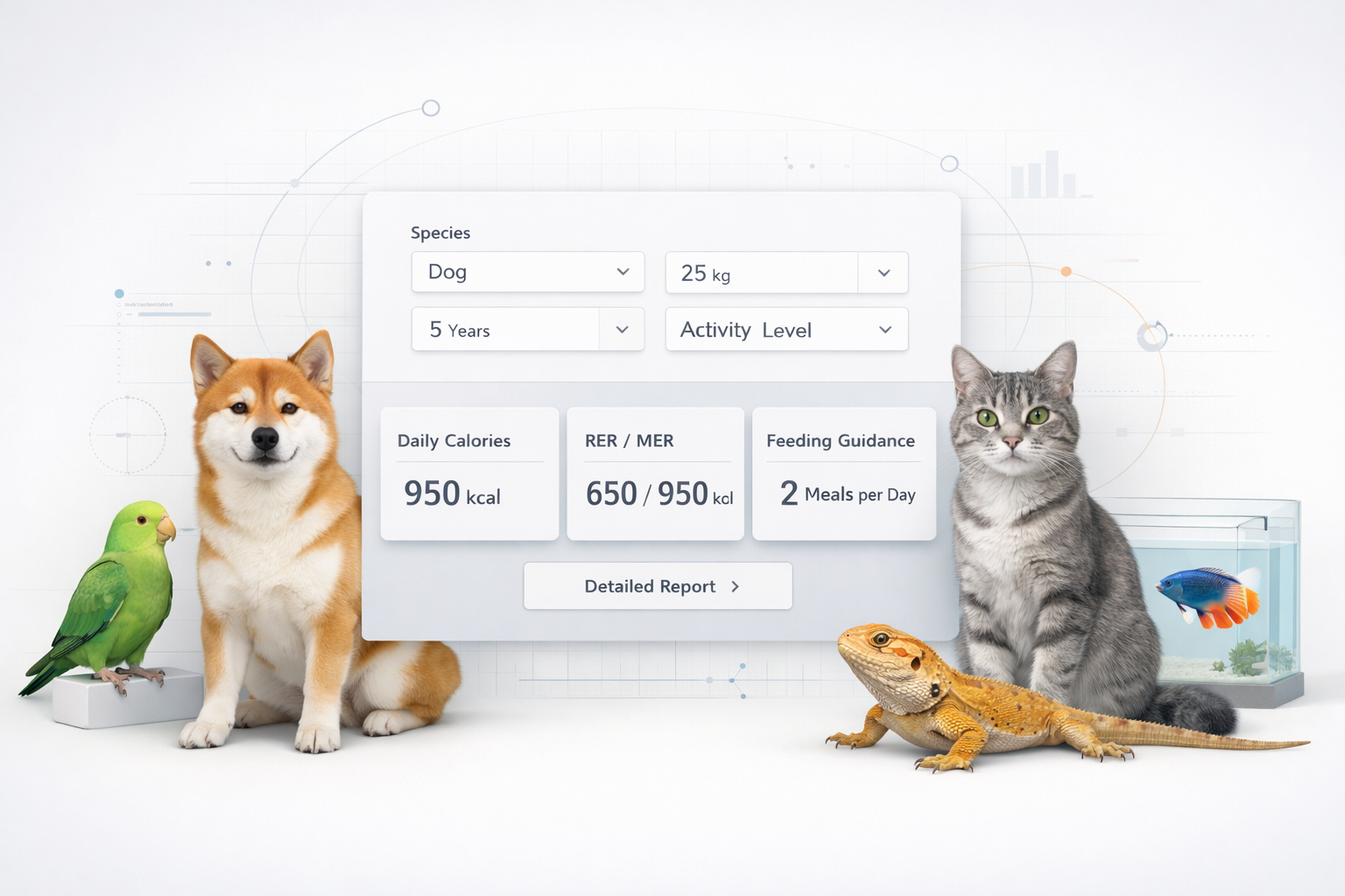 Pet Nutrition Calculators