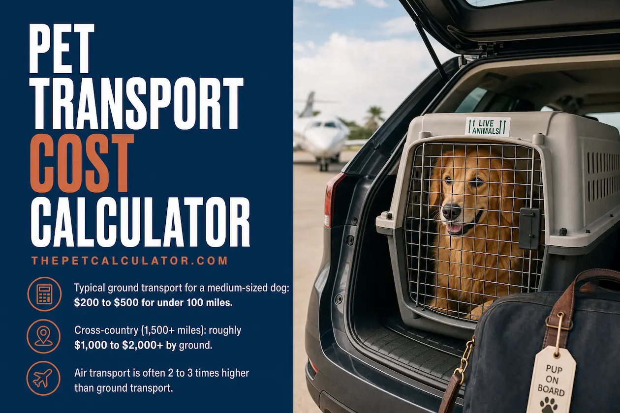Dog nutrition calculator hero image