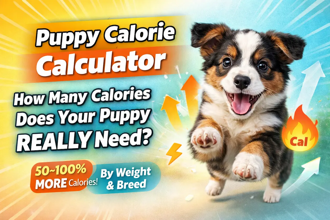 Dog nutrition calculator hero image