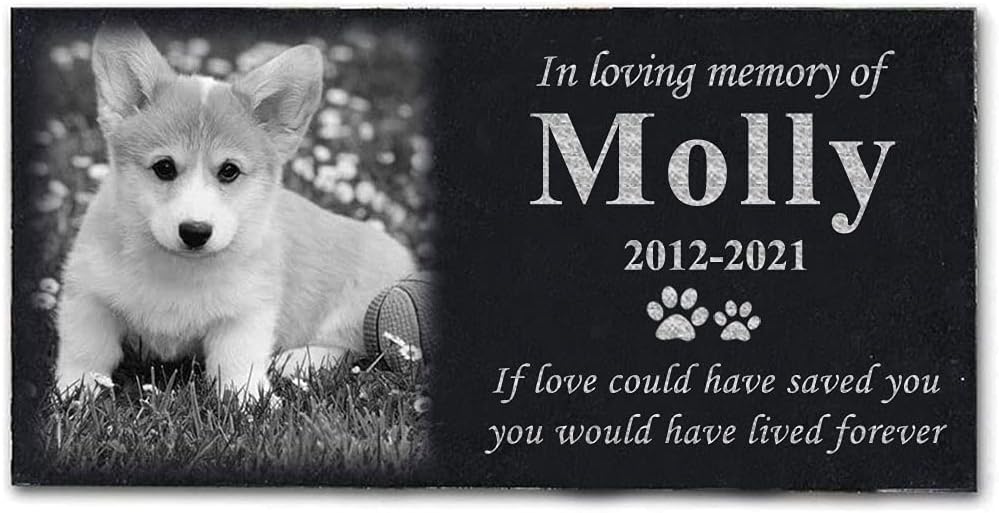 Pet Memorial Garden Stone